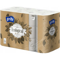 Papier toaletowy GRITE Ecological (24 rolki) 3 warstwy 135 listkw