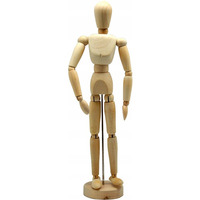 Manekin drewniany 20cm-model postaci ludzkiej A12201