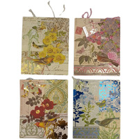 Torebka ozdobna zocona 26x32x12.5cm ROZETTE