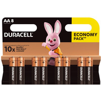 Bateria DURACELL Basic AA/LR6/MN1500 alkaliczna blister (8szt)