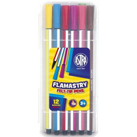 Flamastry heksagonalne 12 kolorw 314115001 ASTRA