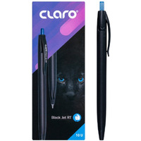 Długopis automatyczny CLARO BLACK JET RT 1, 00 mm niebieski KOH-I-NOOR