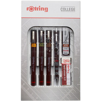 Komplet isograph ROTRING COLLEGE 0, 2/0, 3/0, 5 S0699370